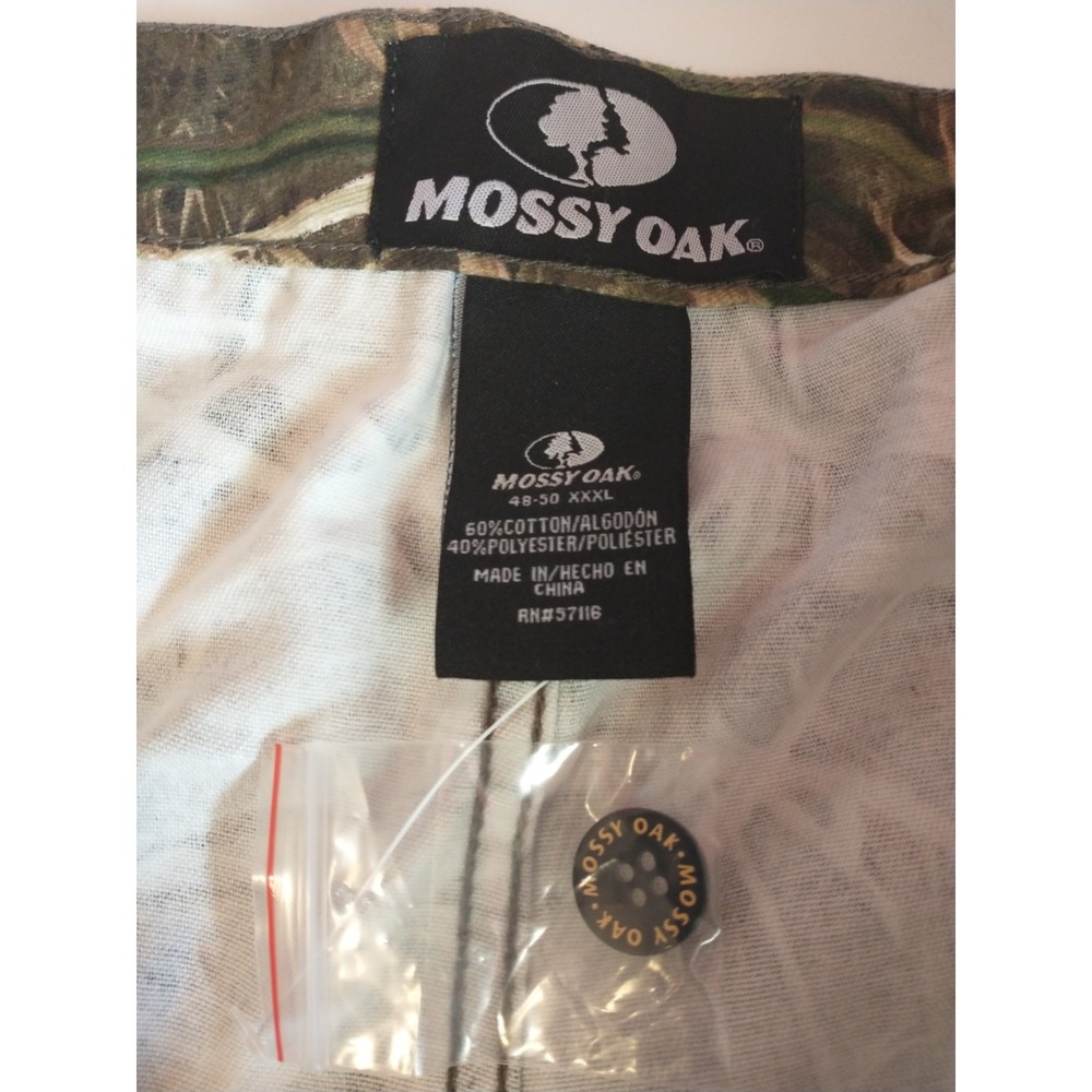 Mossy Oak Shadow Grass Blades Camouflage Pant Cargo Camo Hunting Mens XXXL 48-50 - Picture 6 of 12